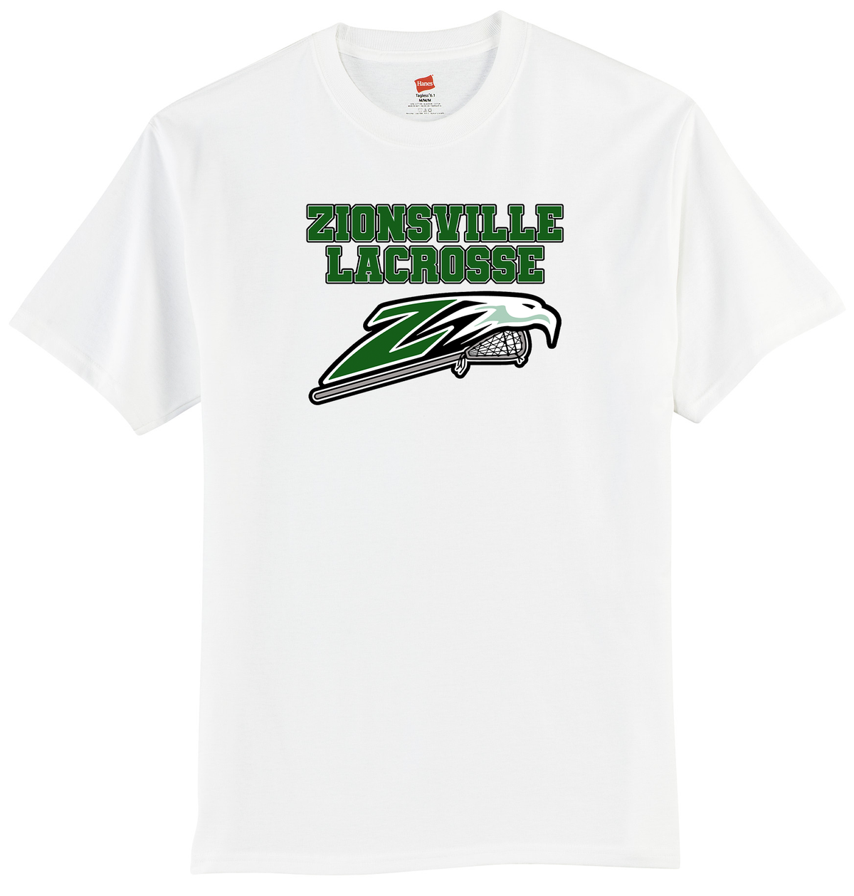 Zionsville Lacrosse T-Shirt (Hanes)