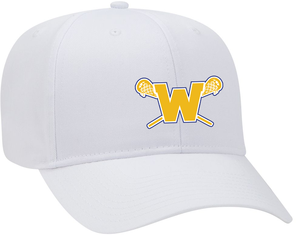 Webster Lacrosse White Cap