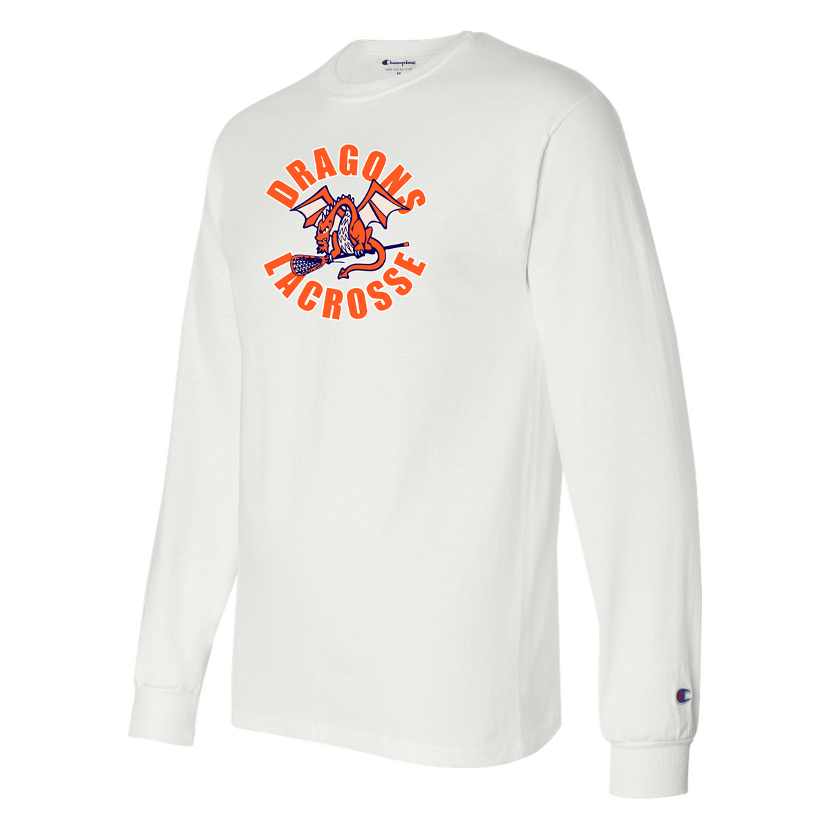 St Petes Dragons Lacrosse Champion Long Sleeve T-Shirt