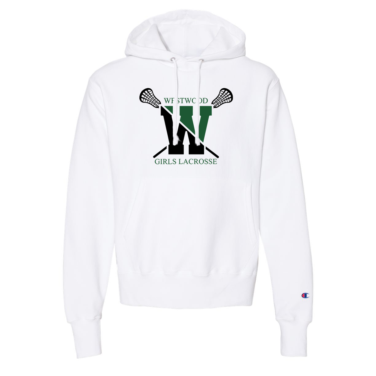 Westwood Girls Lax Champion Reverse Weave Sweatshirt
