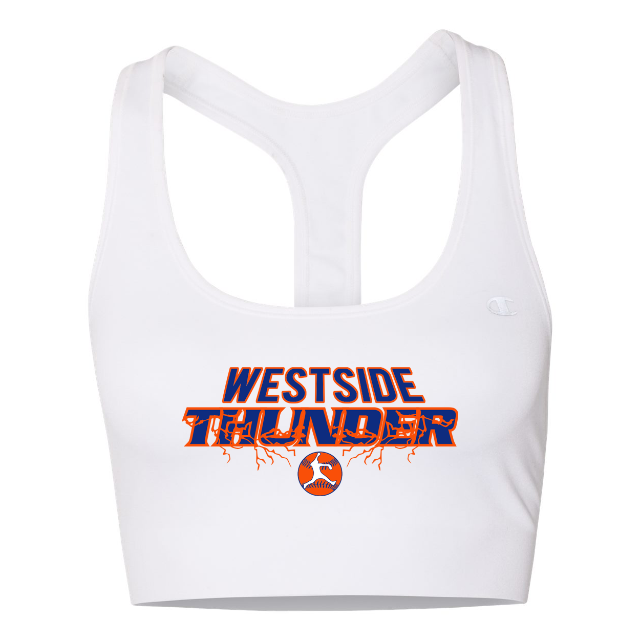 Westside Thunder Champion Sports Bra – Blatant Team Store