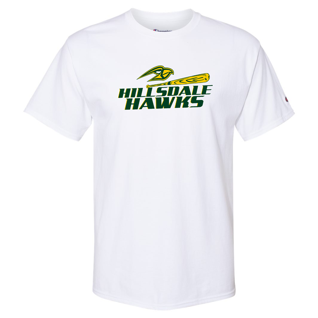 Hillsdale Hawks Champion Short Sleeve T-Shirt