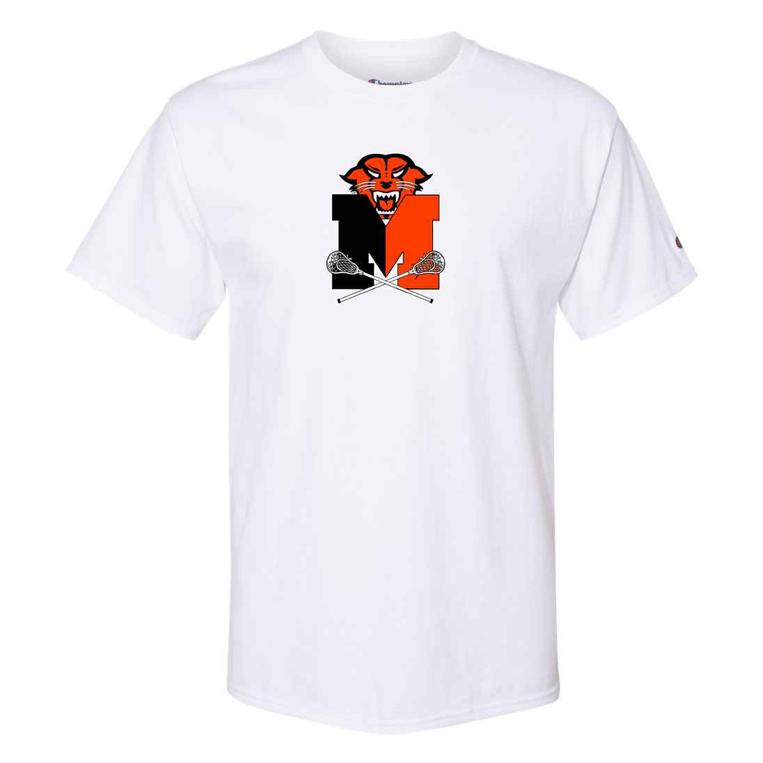 Monroe Bearcats Lacrosse Champion Short Sleeve T-Shirt