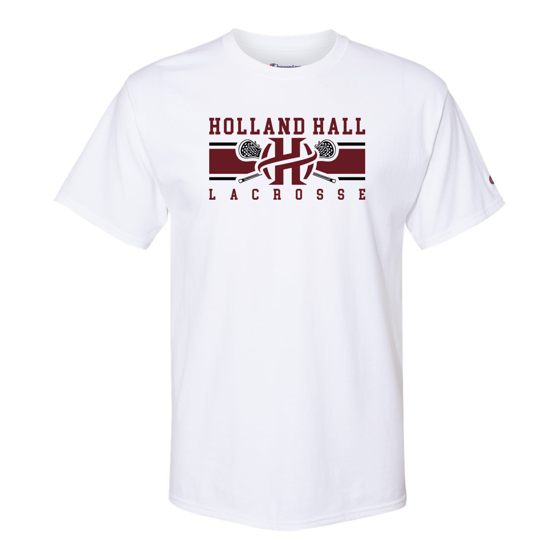 Holland Hall Lacrosse Champion Short Sleeve T-Shirt