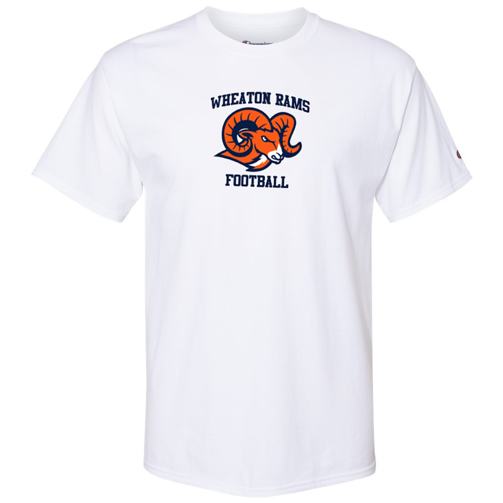 Wheaton Rams Football  Champion Short Sleeve T-Shirt