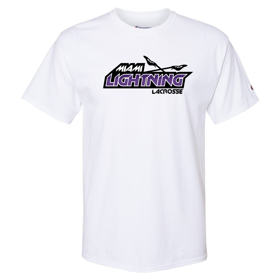 Miami Lightning Lacrosse Champion Short Sleeve T-Shirt