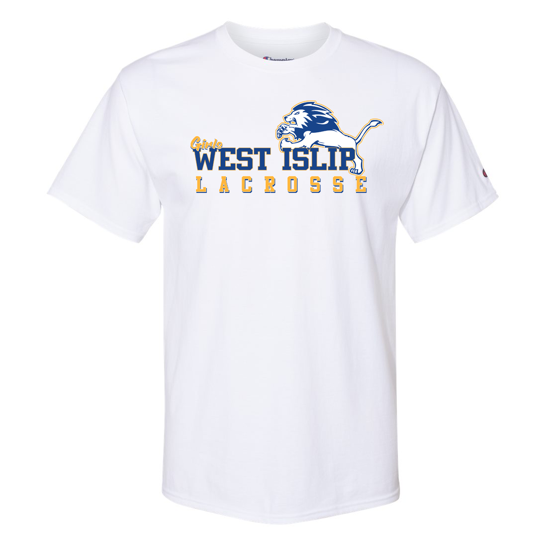 West Islip Girls Youth Lacrosse  Champion Short Sleeve T-Shirt