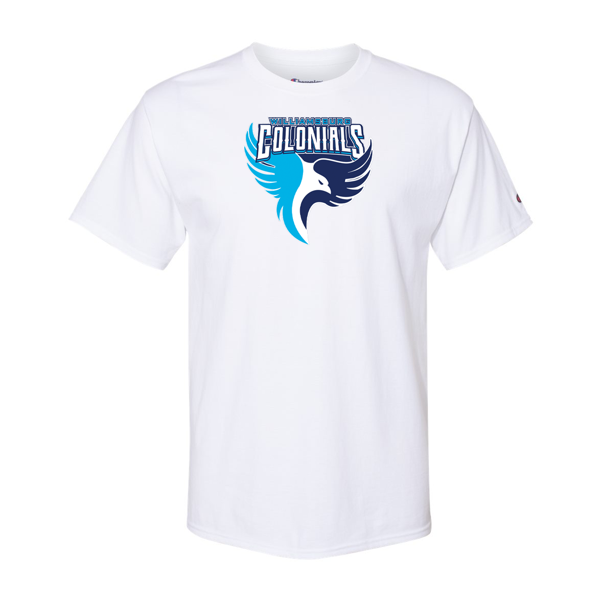 Williamsburg Colonials Football Champion Short Sleeve T-Shirt