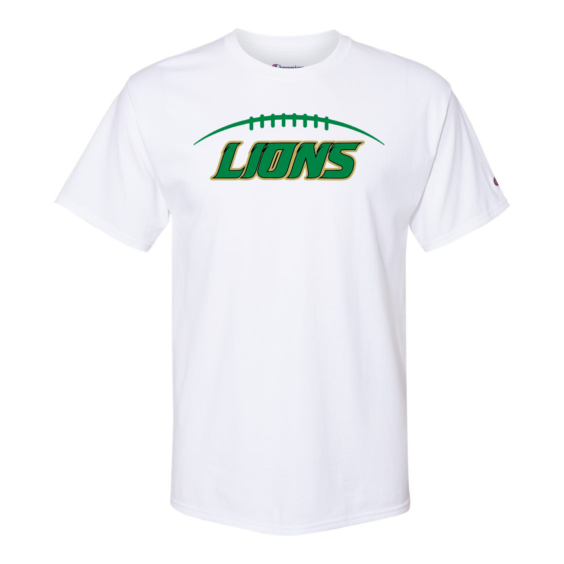 Lanierland Lions Football  Champion Short Sleeve T-Shirt