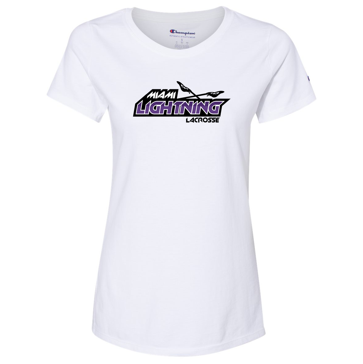 Miami Lightning LacrosseChampion Short Sleeve T-Shirt