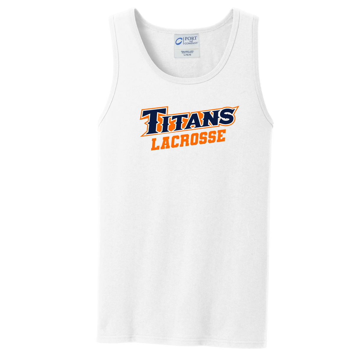 CSU Fullerton Lacrosse Sleeveless Cotton Tank Top