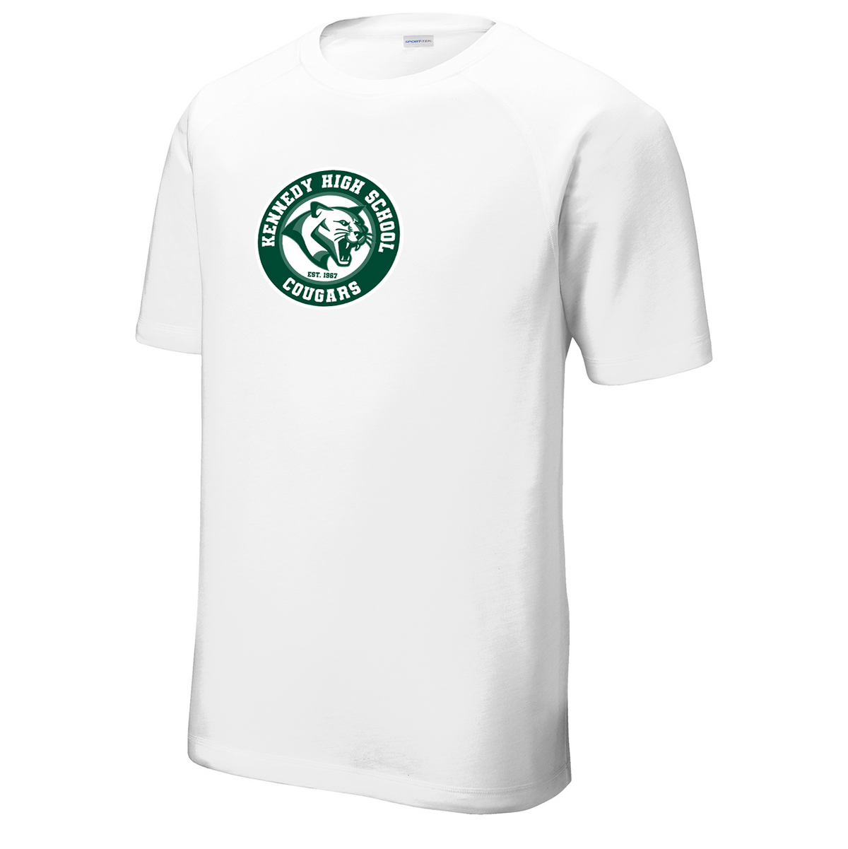 JFK Bellmore Cougars Track and Field Raglan CottonTouch Tee