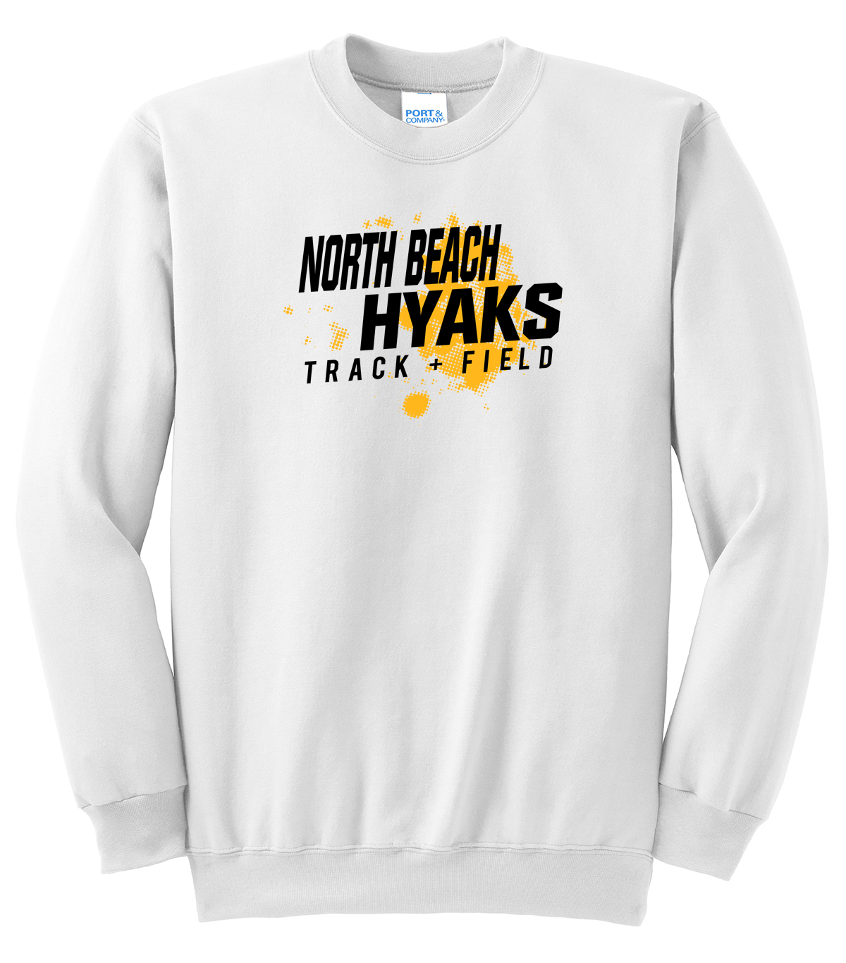 North Beach Track & Field Crew Neck Sweater