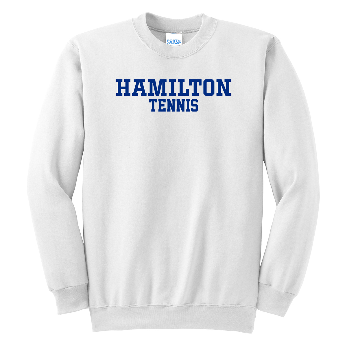 Hamilton College Tennis Crew Neck Sweater