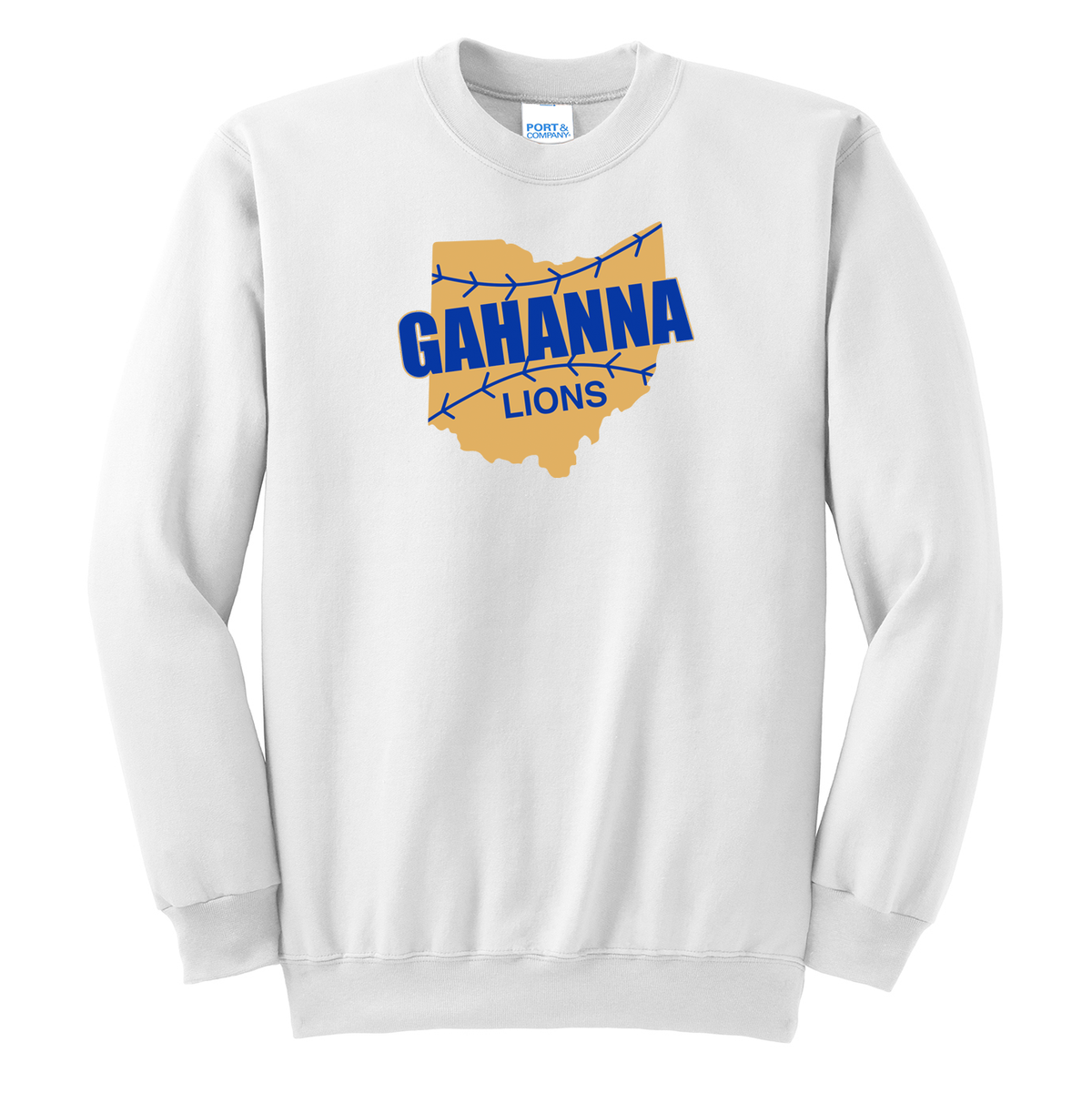 Gahanna Baseball Crew Neck Sweater