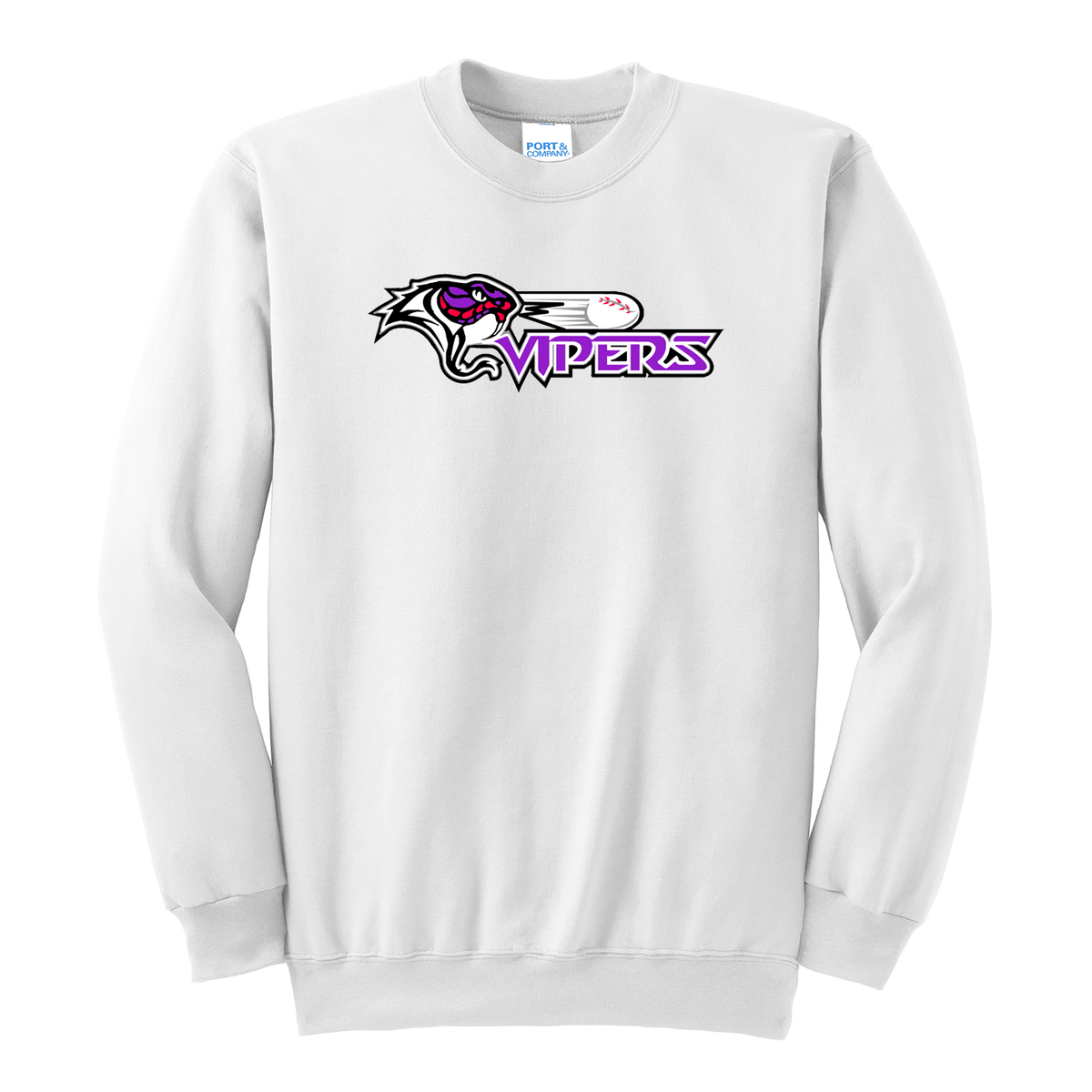 Vipers Baseball Crew Neck Sweater