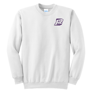 Sunset Bison Softball Crew Neck Sweater