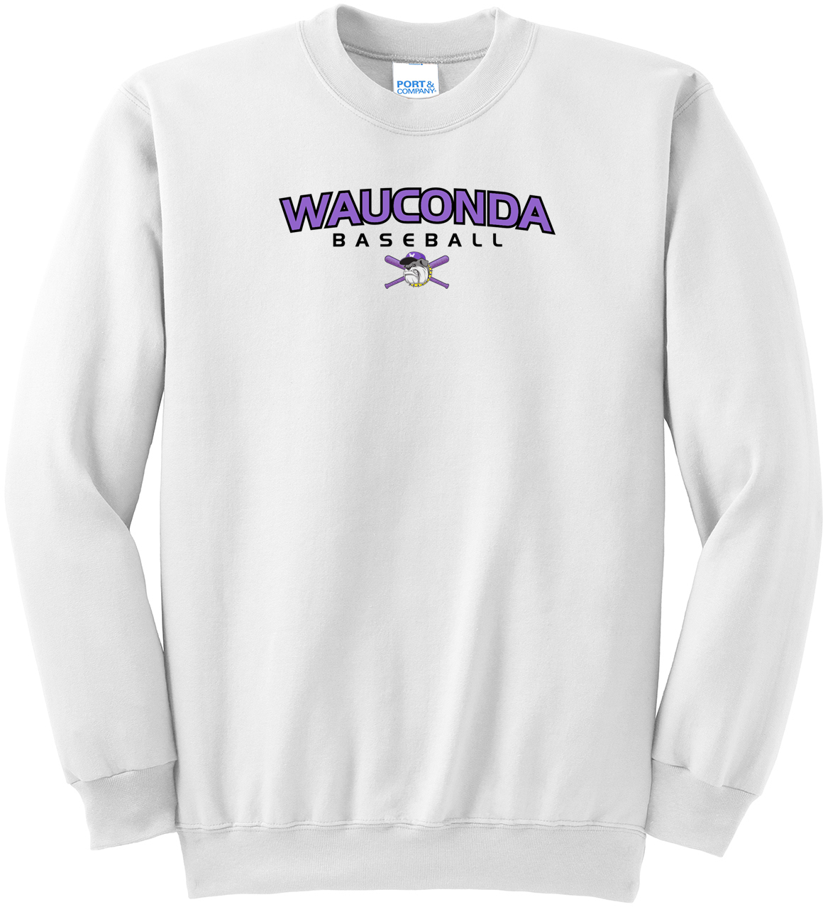 Wauconda Baseball Crew Neck Sweater