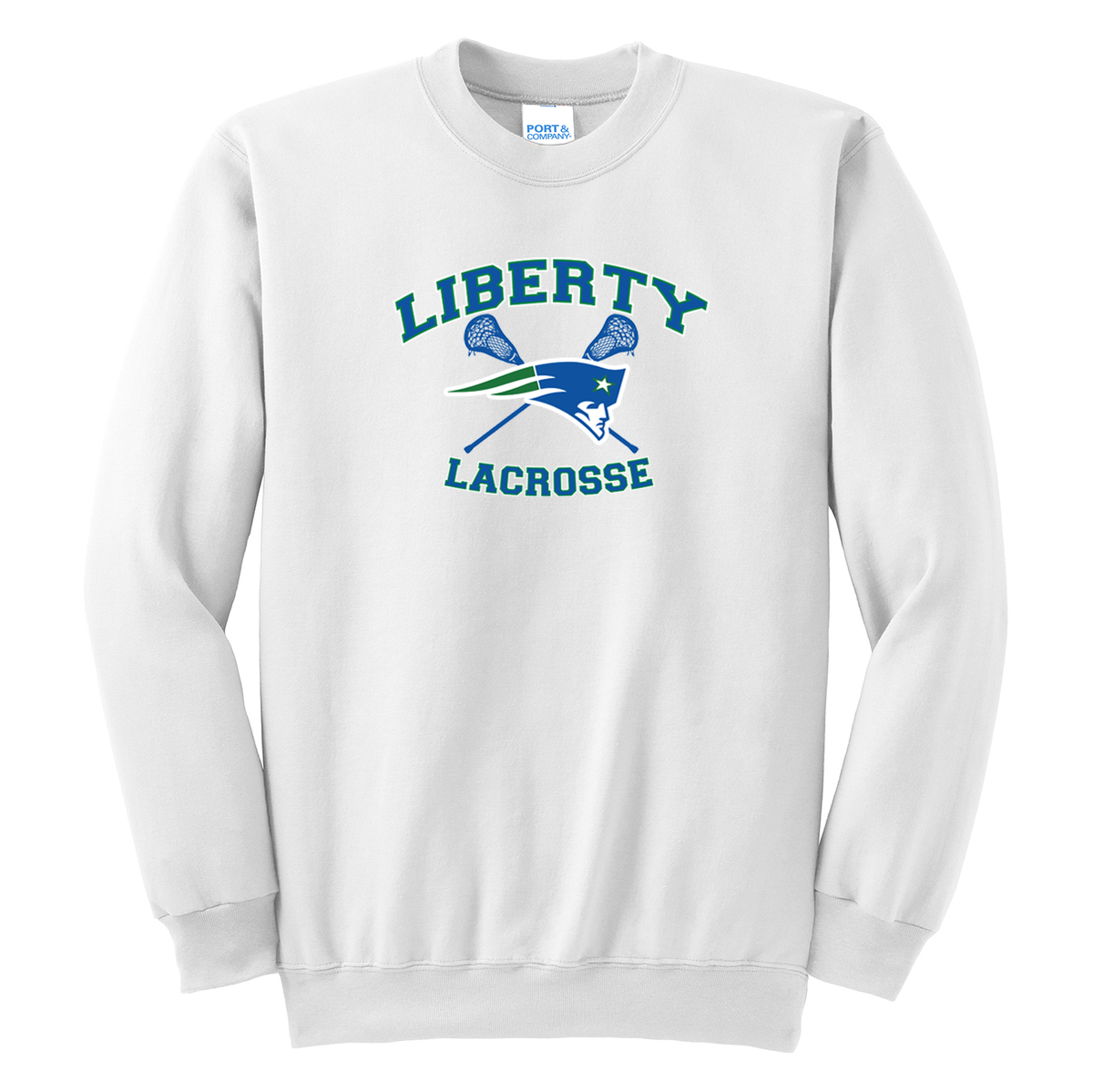 Liberty Lacrosse Crew Neck Sweater