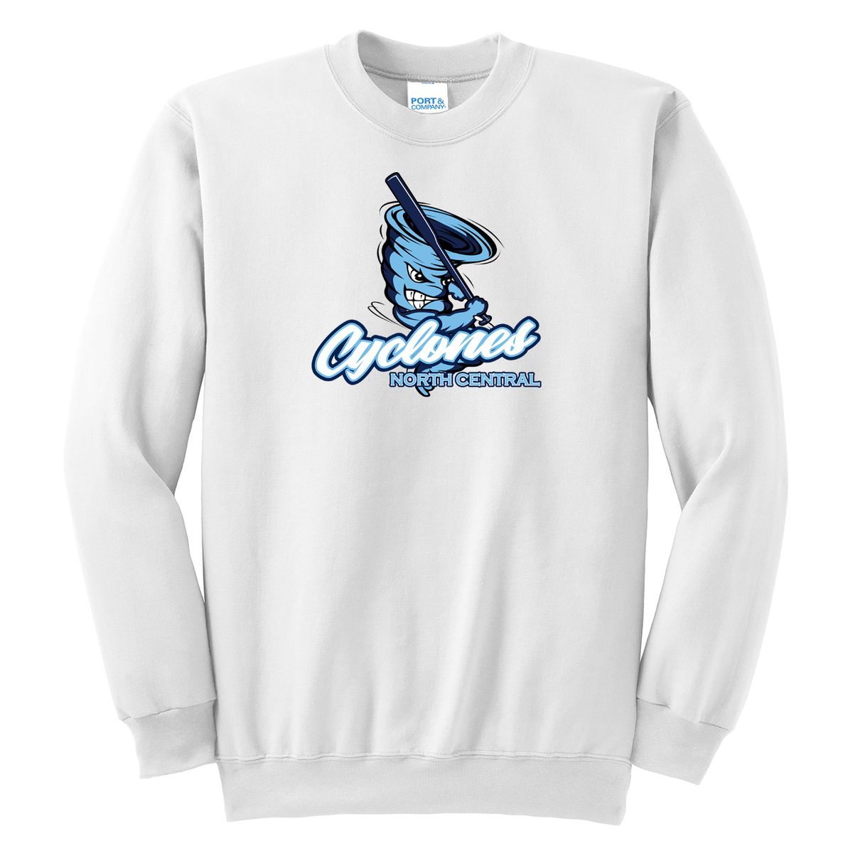 Cyclones Baseball Crew Neck Sweater