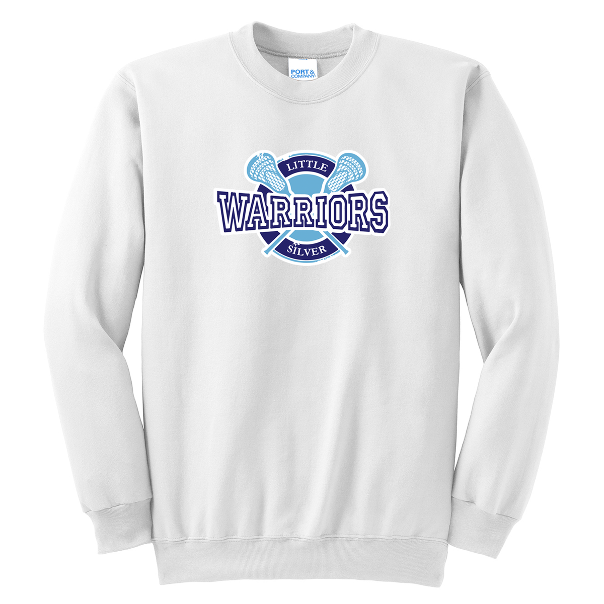 Little Silver Lacrosse Crew Neck Sweatshirt