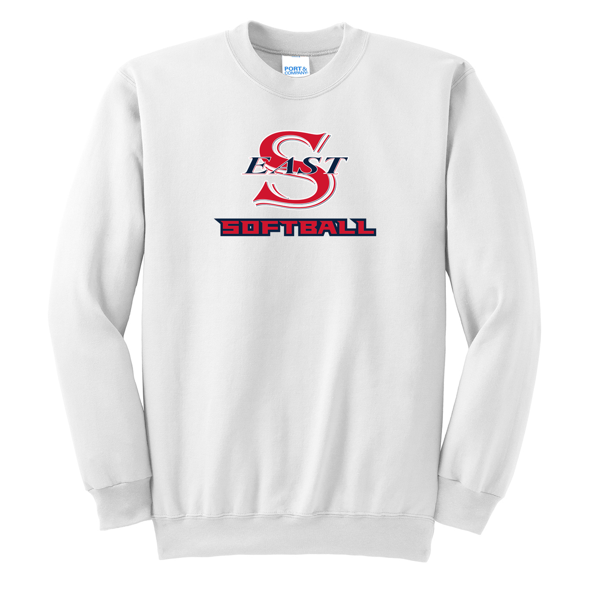 Smithtown East Softball Crew Neck Sweater
