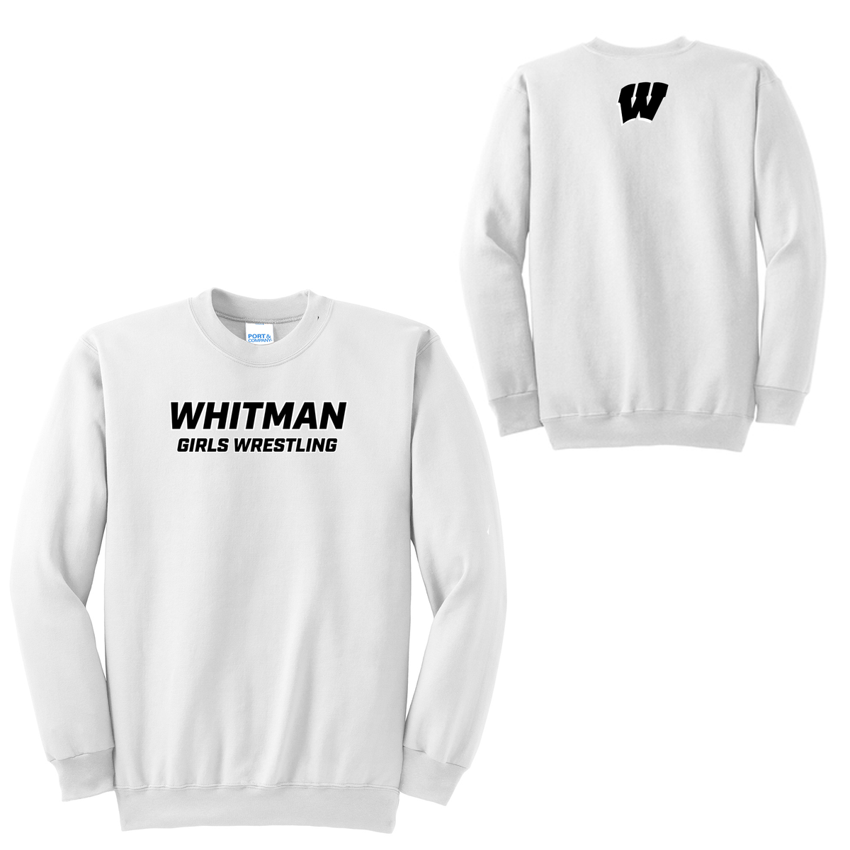 Whitman Women's Wrestling Crew Neck Sweater