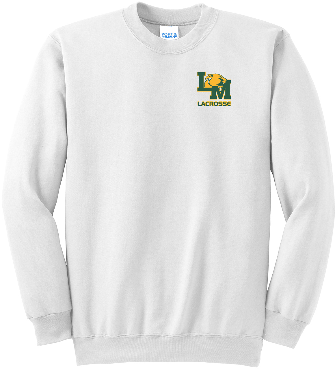 Little Miami Lacrosse White Crew Neck Sweater