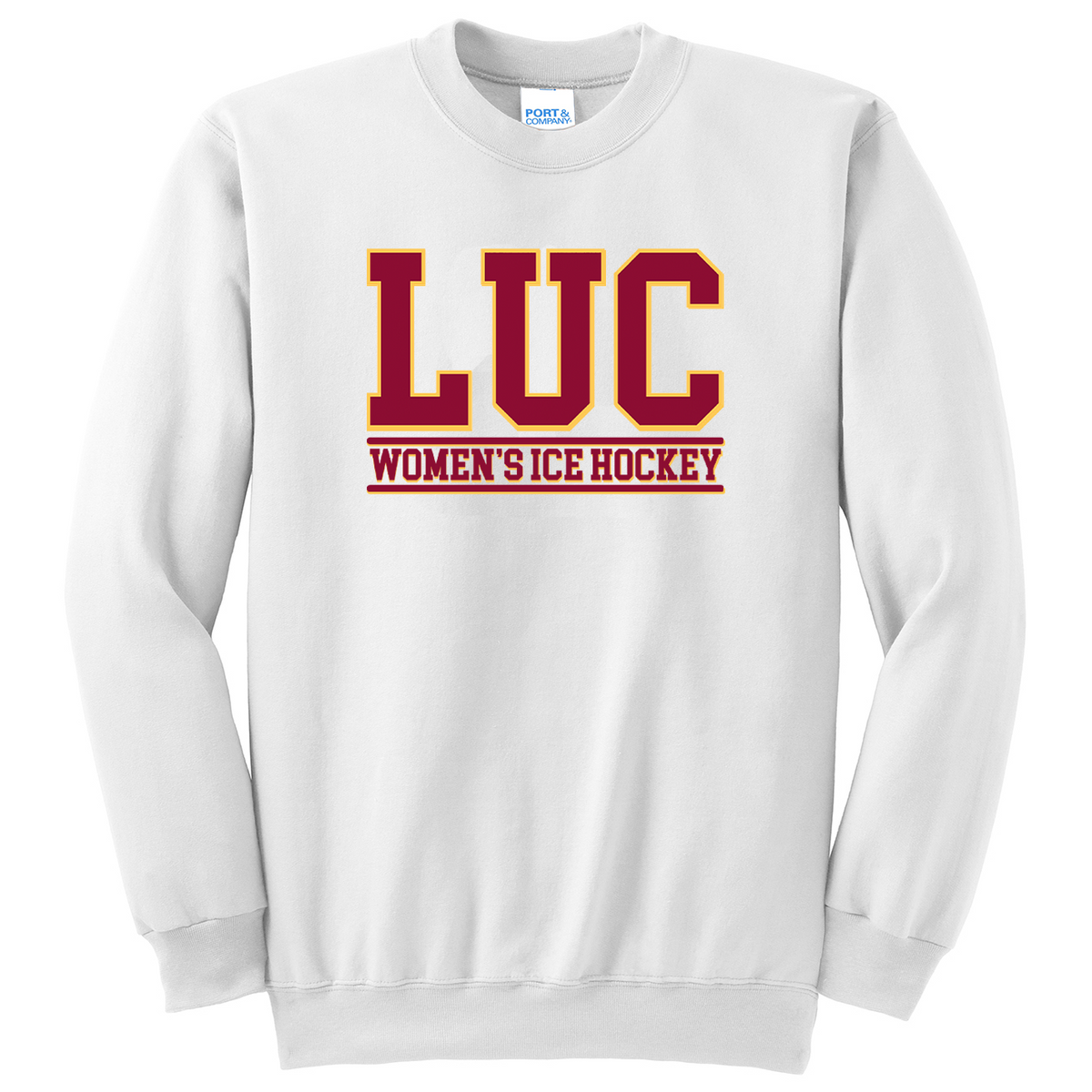 LUC Women's Ice Hockey Crew Neck Sweater