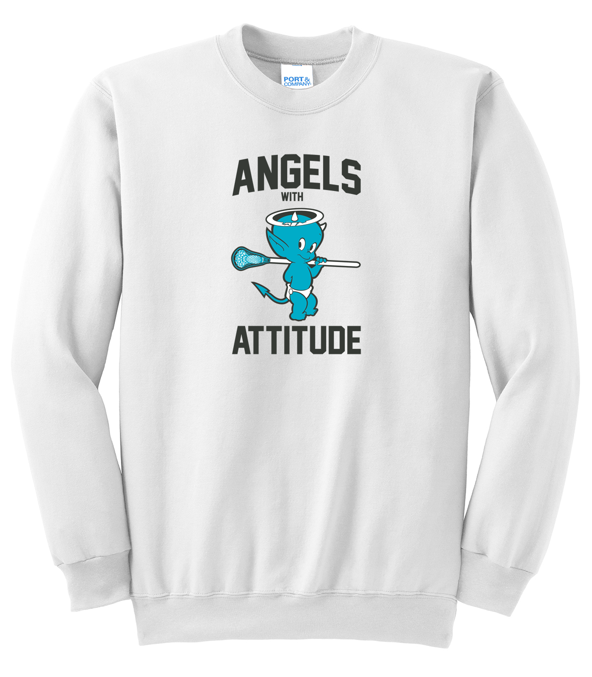 Angels With Attitude  Crew Neck Sweater