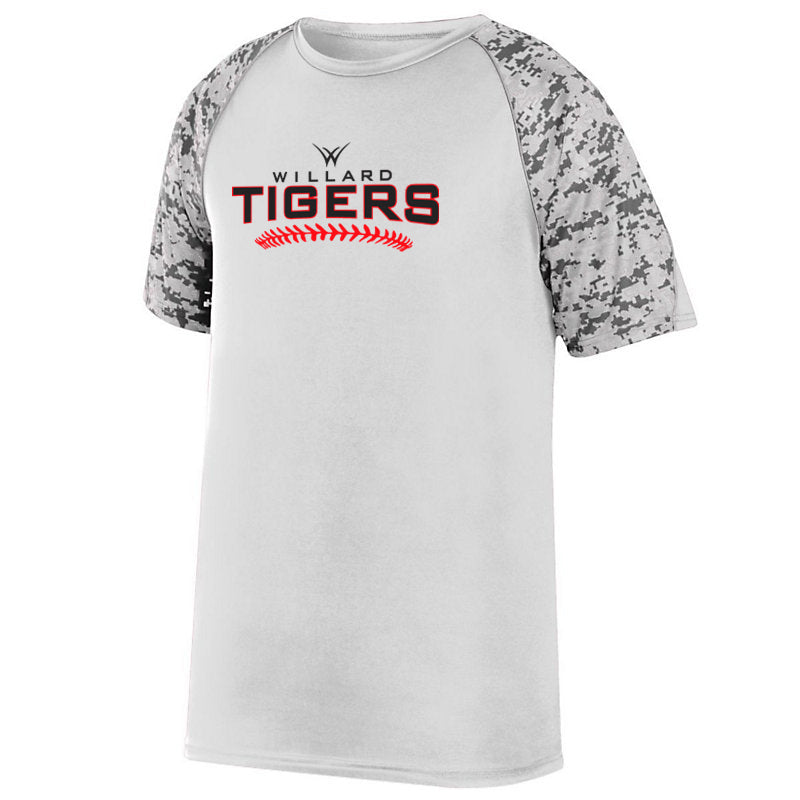 Willard Tigers Baseball Digi-Camo Performance T-Shirt