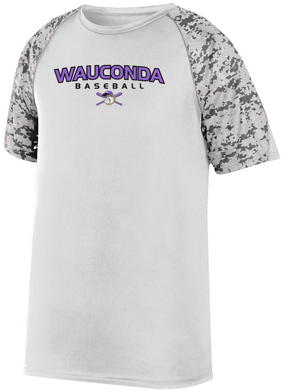 Wauconda Baseball Digi-Camo Performance T-Shirt