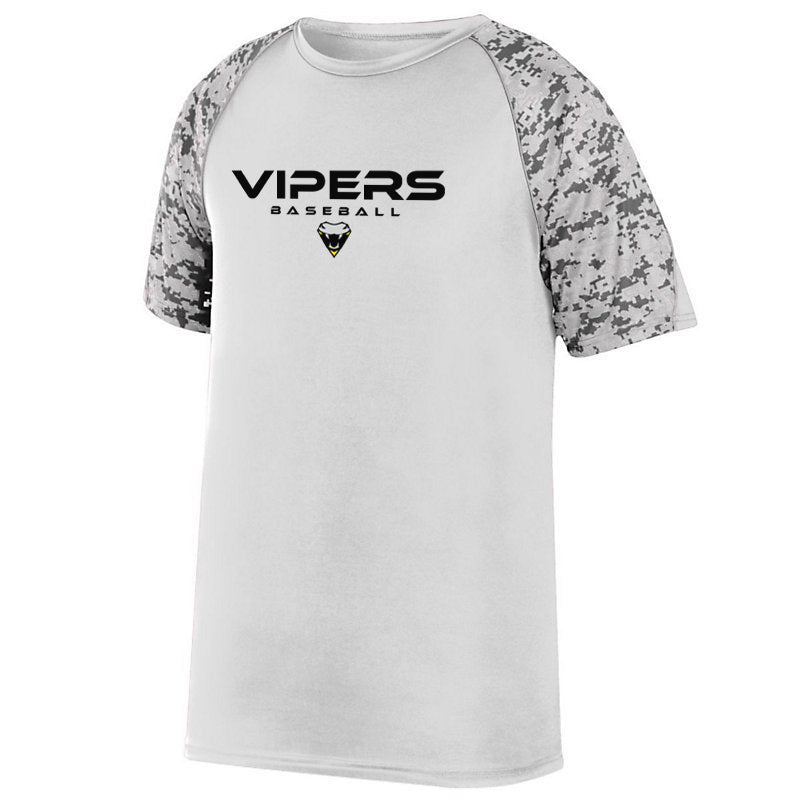 Iowa Vipers Baseball Digi-Camo Performance T-Shirt