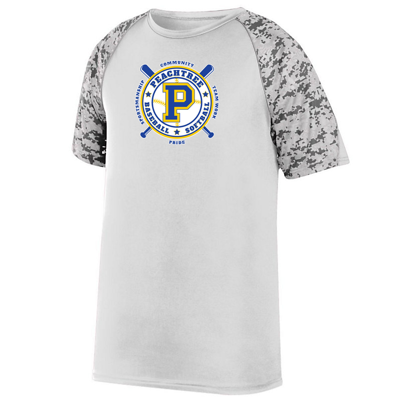 Peachtree Baseball  Digi-Camo Performance T-Shirt