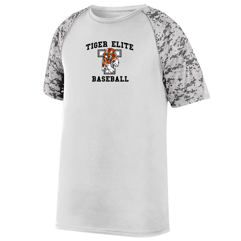 Tiger Elite Baseball Digi-Camo Performance T-Shirt