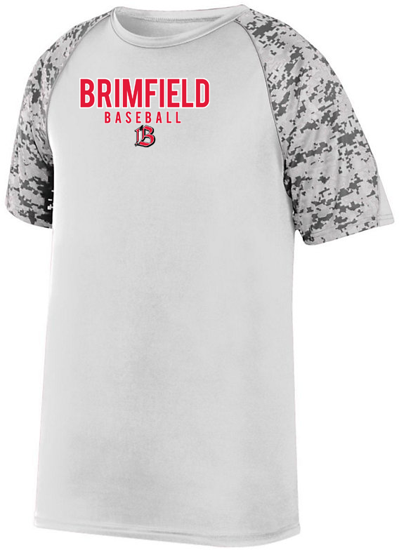 Brimfield Baseball Digi-Camo Performance T-Shirt