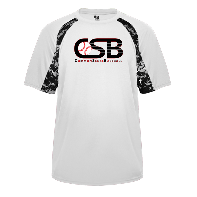 Common Sense Baseball Digital Hook Tee