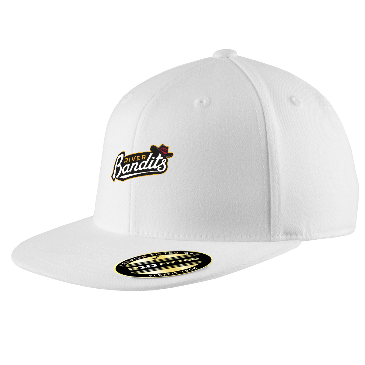 River Bandits Baseball FlexFit Flat-Brim Hat