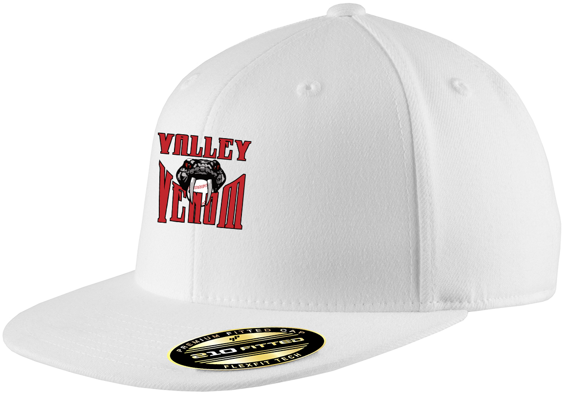 Valley Venom Baseball FlexFit Flat-Brim Hat