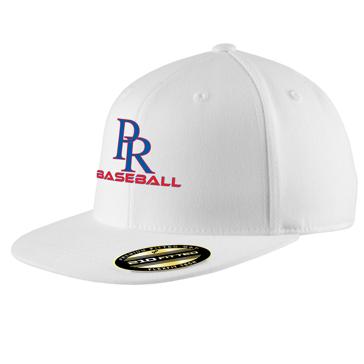 PR Baseball FlexFit Flat-Brim Hat