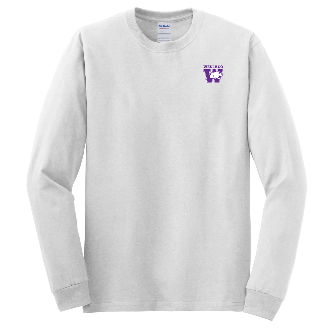 Weslaco Panthers Cotton Long Sleeve Shirt