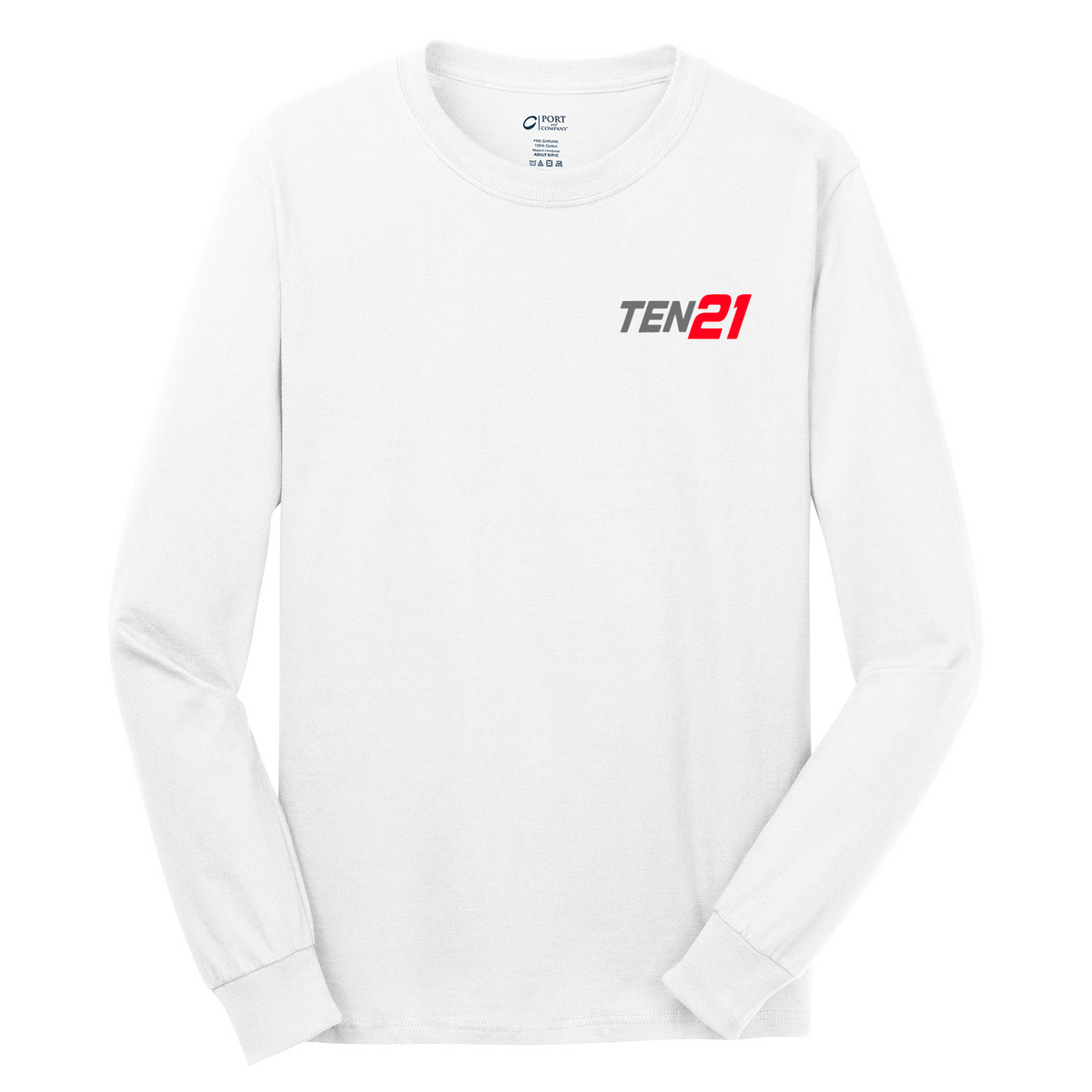 TEN21 Lacrosse Cotton Long Sleeve Shirt