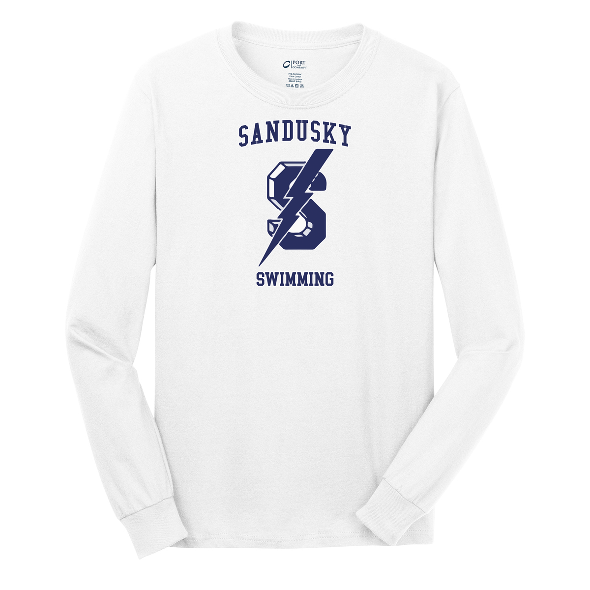 Sandusky Swimming Cotton Long Sleeve Shirt