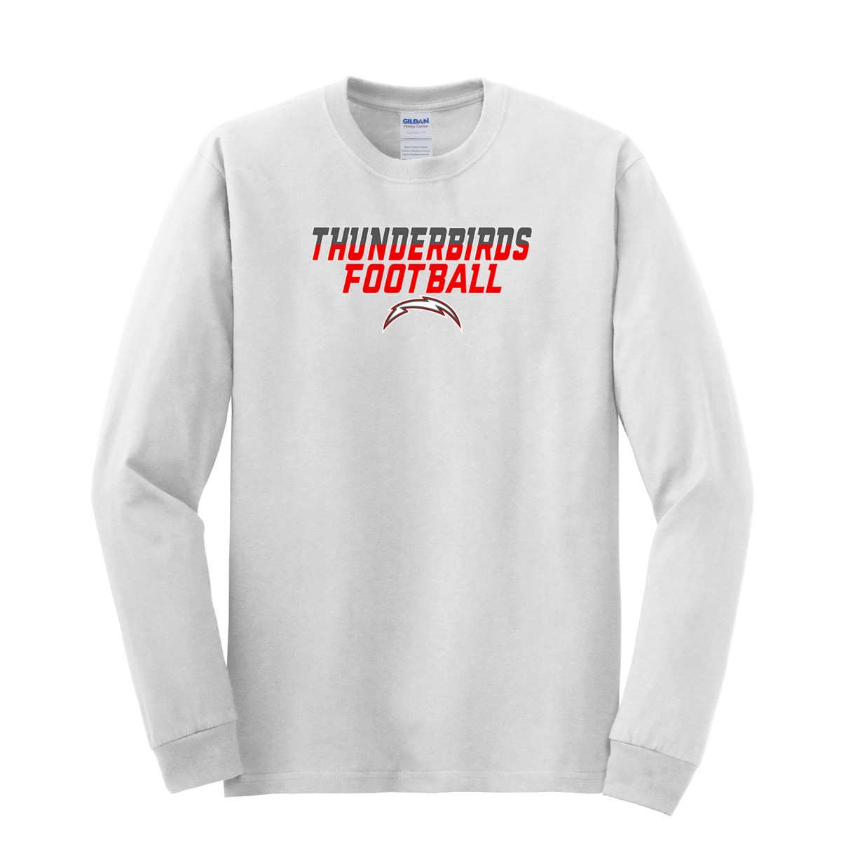 Connetquot Football Cotton Long Sleeve Shirt