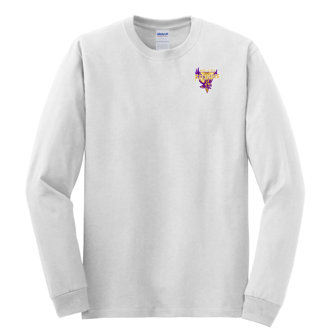 Mid-City Falcons  Cotton Long Sleeve Shirt