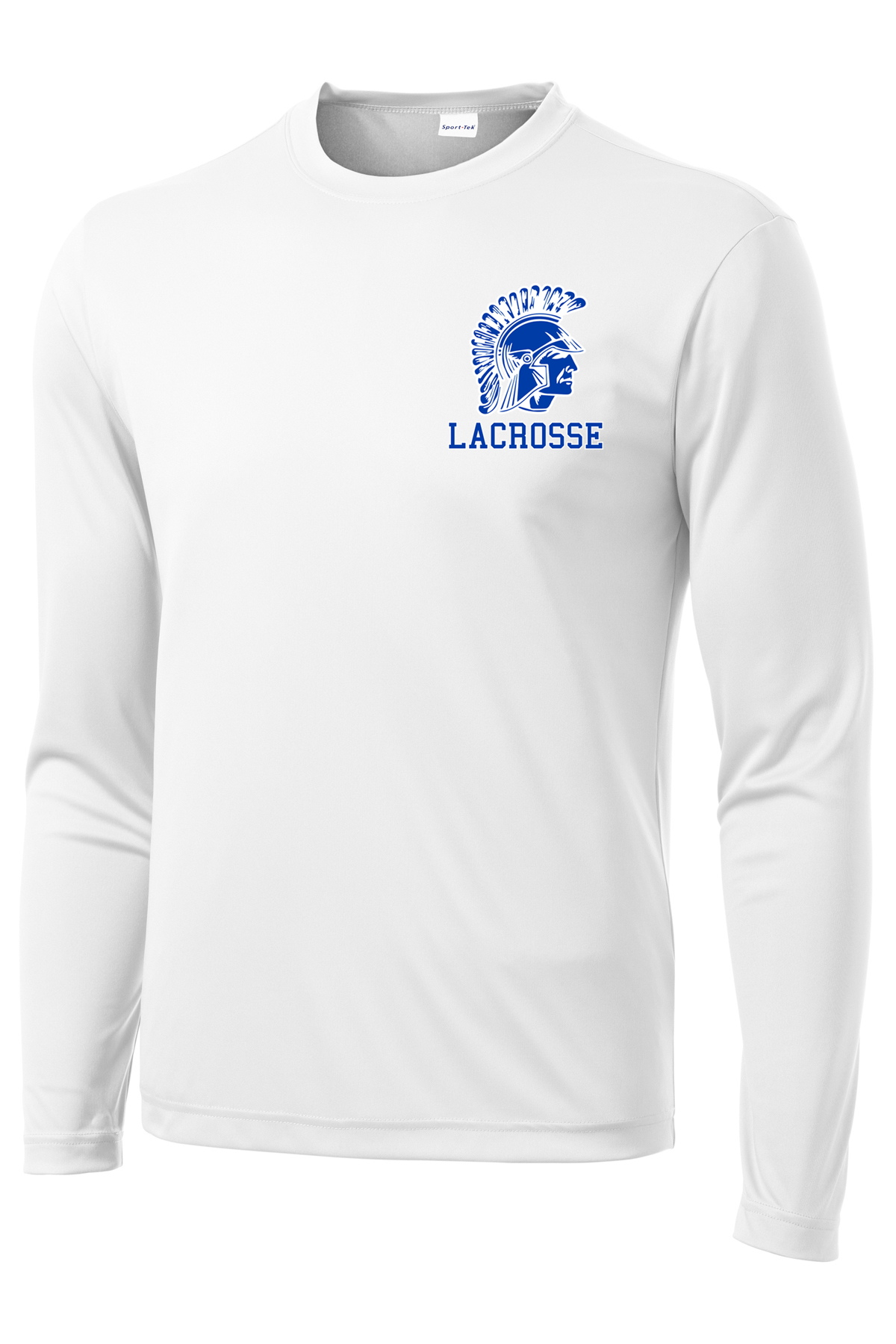 Chambersburg Lacrosse Men's White Long Sleeve Performance Shirt