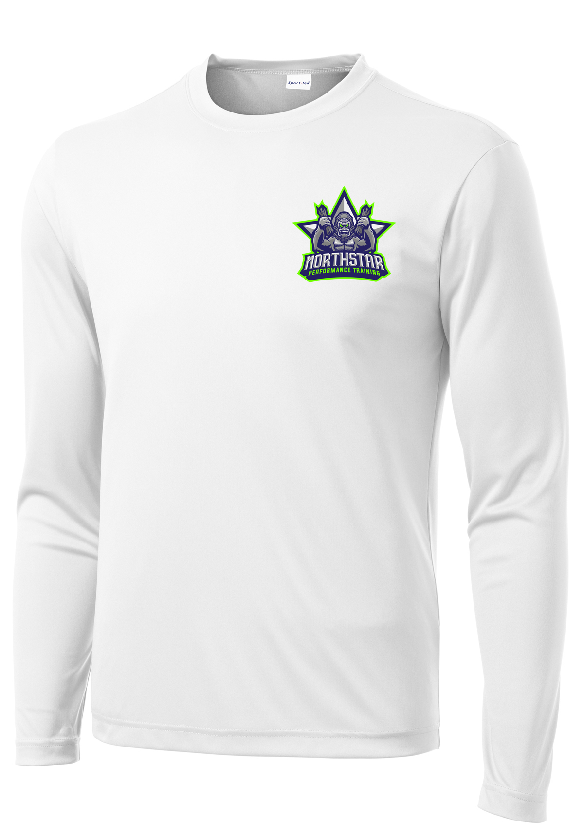 Northstar Performance Training White Long Sleeve Performance Shirt