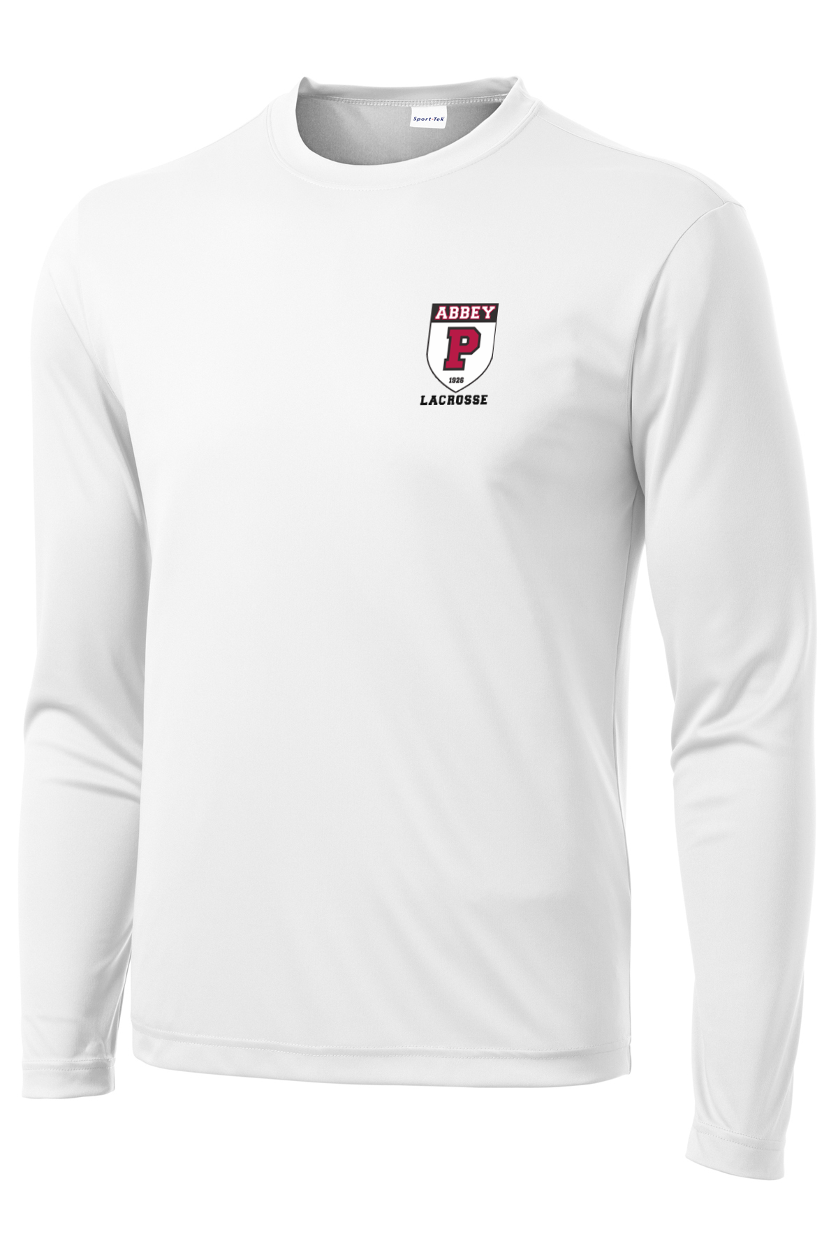 Portsmouth Lacrosse White Long Sleeve Performance Shirt
