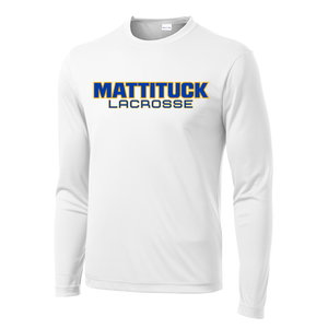 Mattituck Lacrosse Long Sleeve Performance Shirt