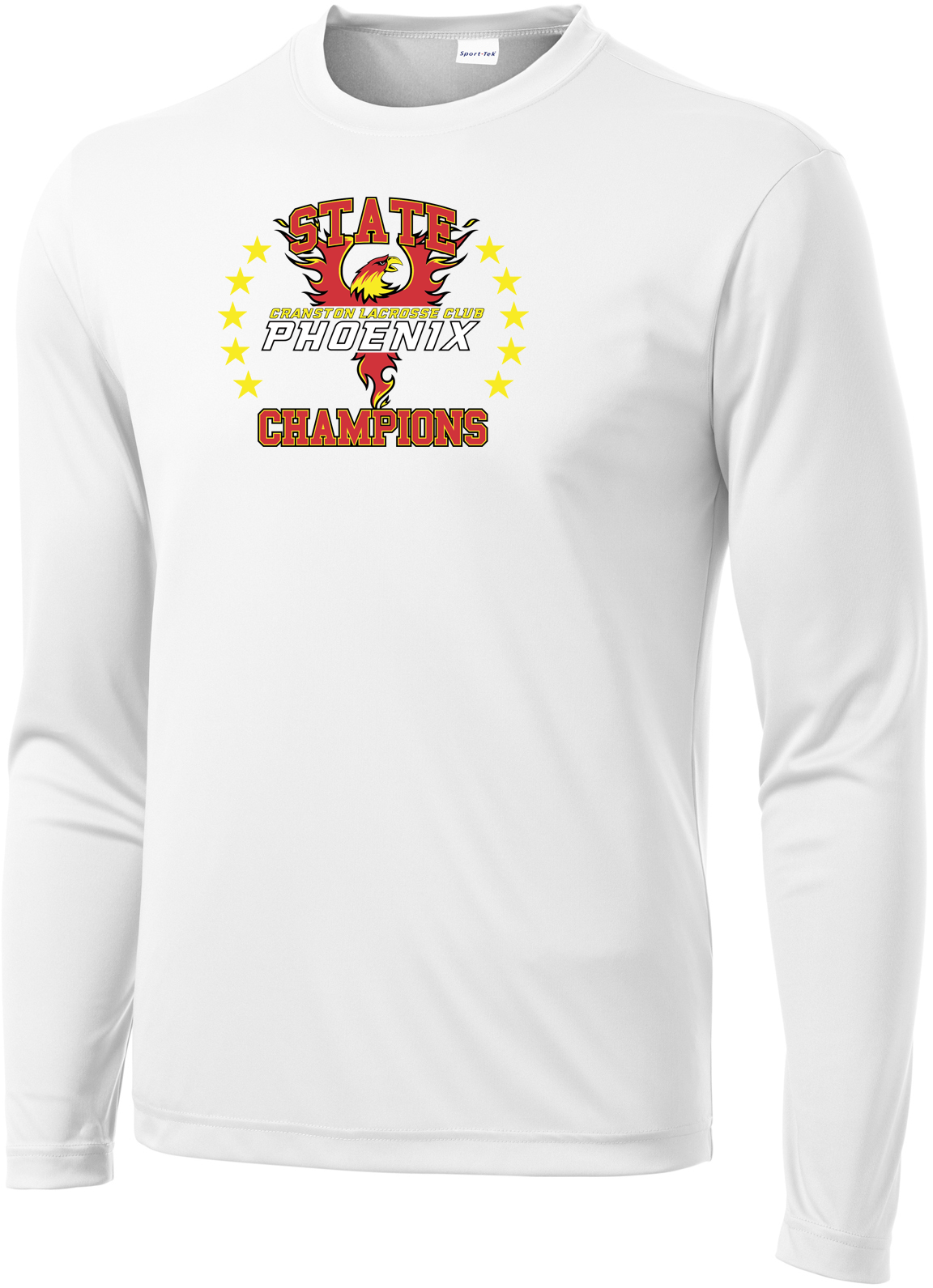Cranston Lacrosse State Champions Long Sleeve Performance Shirt